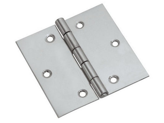 cerniera perno fisso inox quadra  mm.50x50 cod:ferx.vit45450