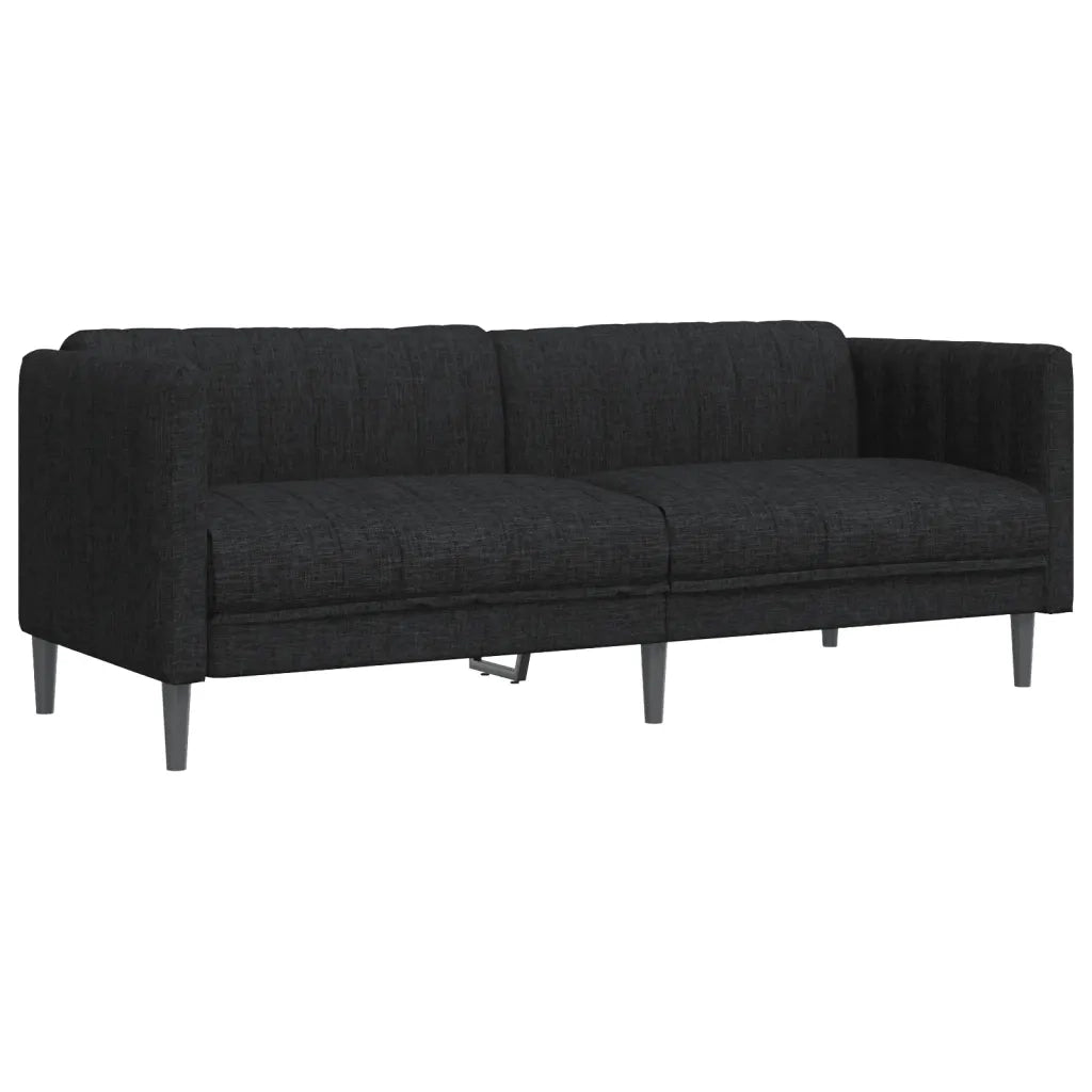 Set d Divani 3 pz Nero in Tessuto 3209231