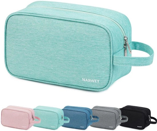 Tas di toilette per donne Tas di toilette per uomini Borsa cosmetica Borsa make-up per donne Tas di toilette per bambini Borsa make-up per ragazze Borsa cosmetica Bagaglio di viaggio per donne (verde menta)