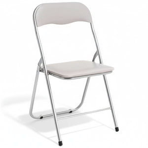 Set Di 6 Sedie Pieghevoli Con Struttura In Ferro Imbottite Salvaspazio Per Giardino Sala Riunioni Eventi Cucina Tortora