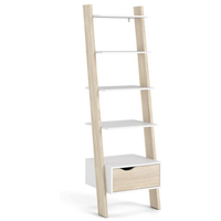 Libreria Oslo 4 Ripiani + 1 Cassetto 55x48x180 cm - Design Moderno e Retrò