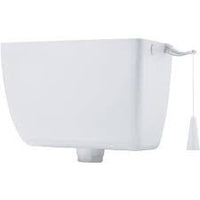 Cassetta wc alfa bianca completa , senza coperchio cod.1041 cr104