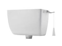 Cassetta wc cabrio senza coperchio, bianca 1046 cr1046