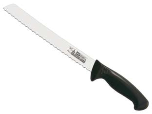 COLTELLO PANE LINEA PROFESSIONALE- - cm.24; art.3456-24 - 1 blister DE LUCA