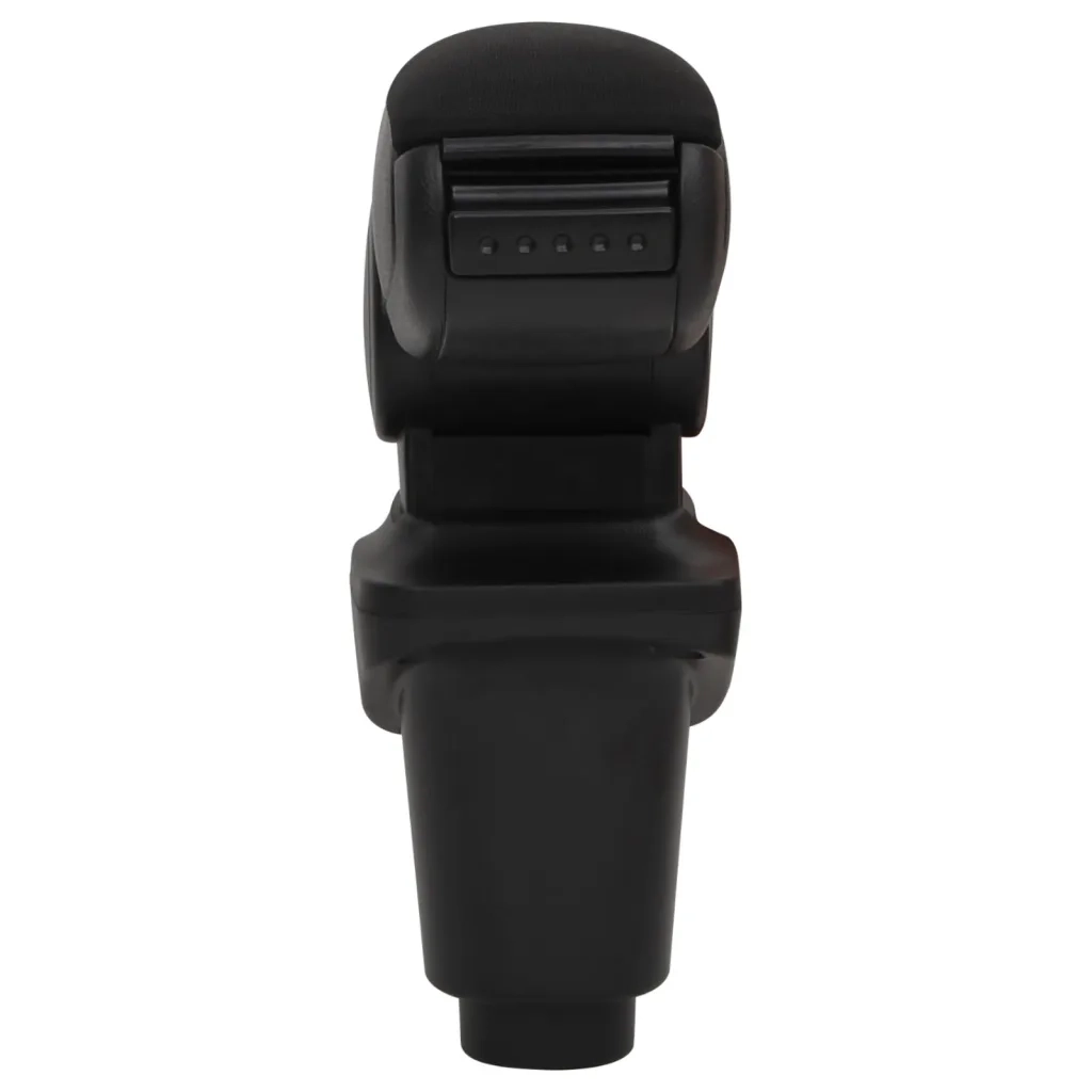 Bracciolo per Auto Nero 14x35x(37-53) cm in ABS CFW7906703
