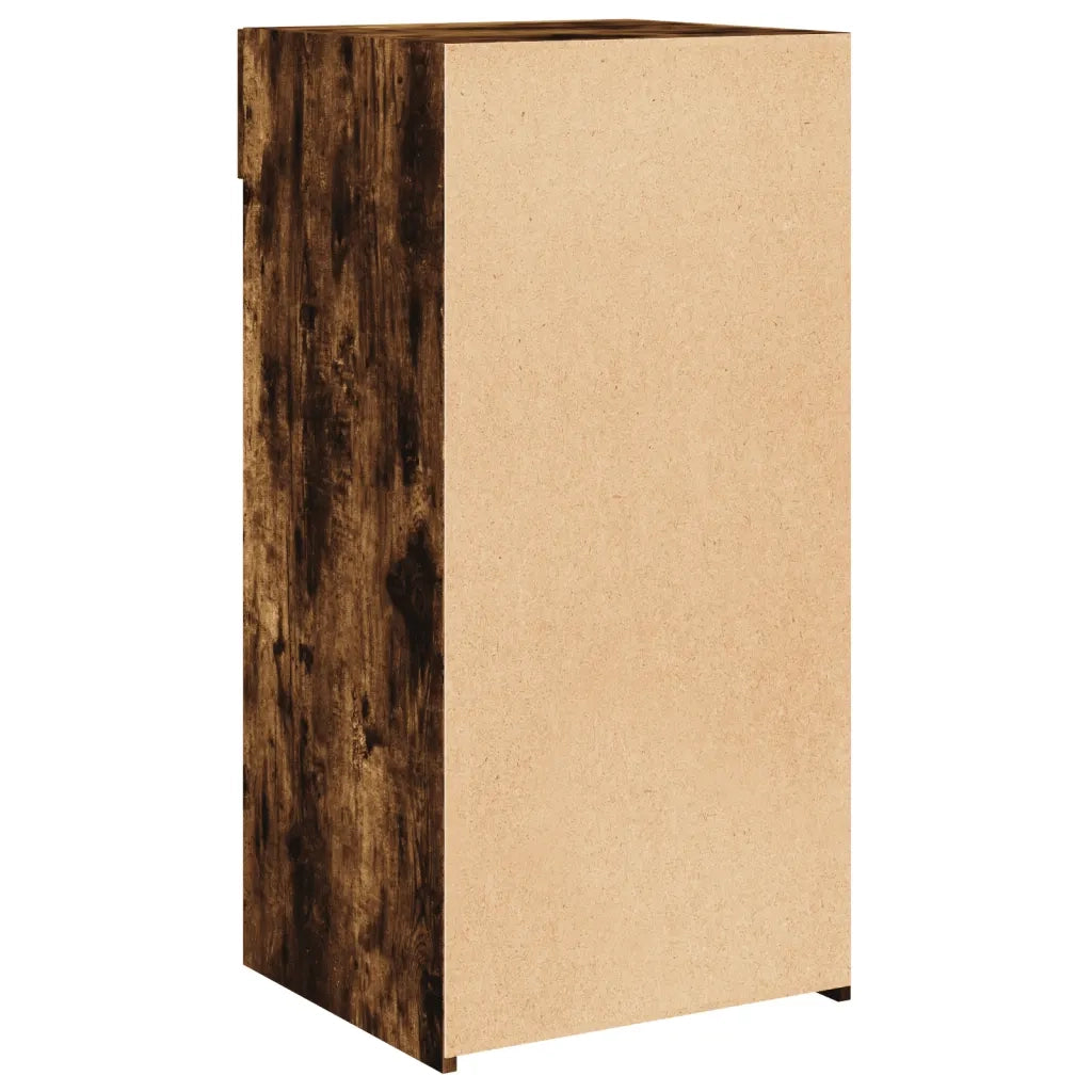 Credenza | Madia | Buffet da pranzo | Armadio da pranzo Rovere Fumo 45x42,5x93 cm in Legno Multistrato