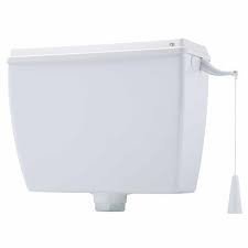 Cassetta wc alfa bianca completa, con coperchio e imballo sing.