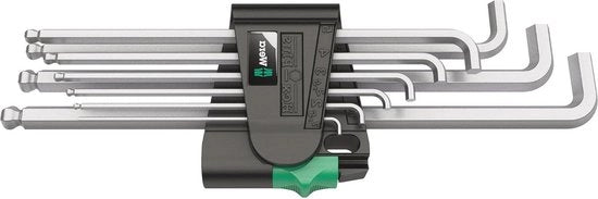 Set di chiavi a croce con maniglia metrico cromata - 9 pezzi - 950 PKLS/9 SM SB 05073594001