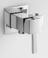 Miscelatore incasso con gancio supporto doccia integrato