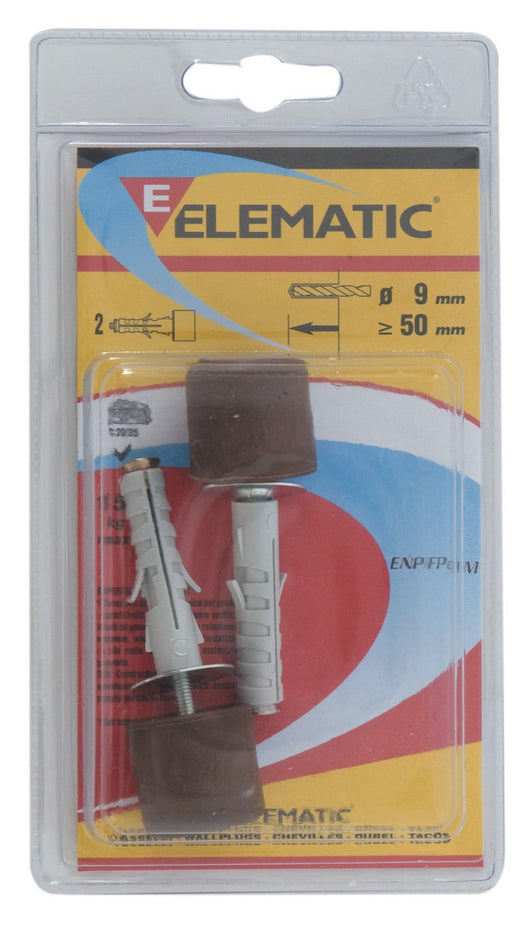 elematic blister tassello enp/fp9 paracolpo bianco 2 pz cod:ferx.12942