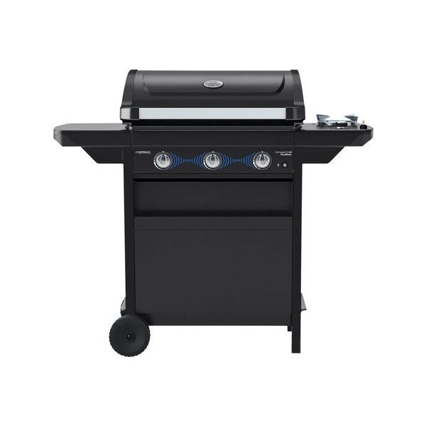 Barbecue gpl e metano camping gaz 2226301 compact 3 ls dualgas nero