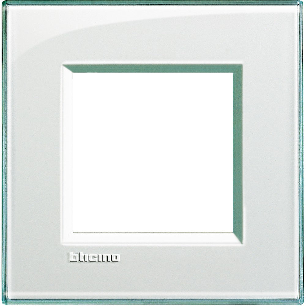 Living Light - Placca quadra 2P Acquamarina - LNA4802KA