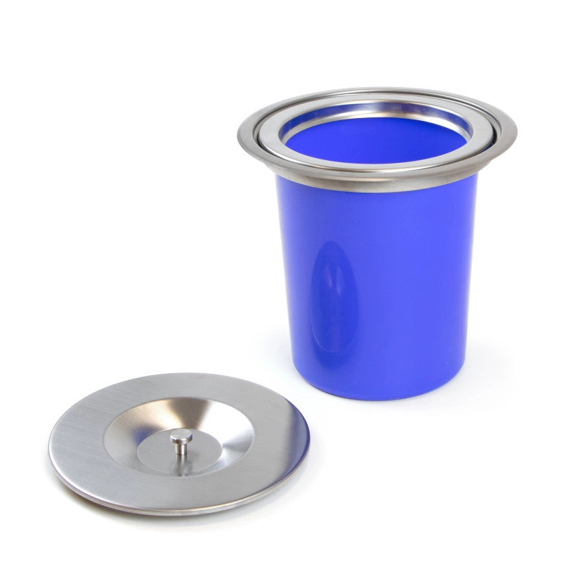 Contenitore per la raccolta differenziata Recycle Altezza Recycle 266 mm, 1x15 lt, Grigio antracite Tecnoplastica