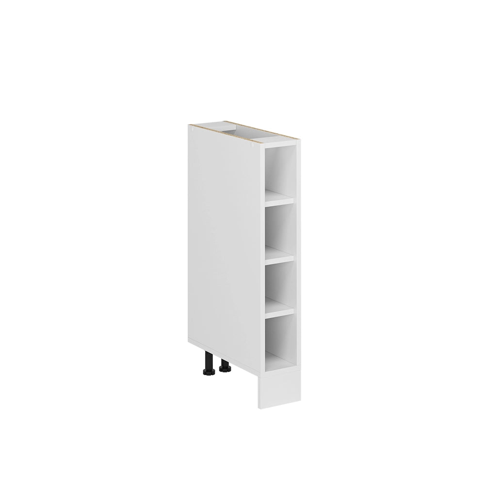 Vicco Scaffale da cucina Bianco 15 cm senza piano di lavoro