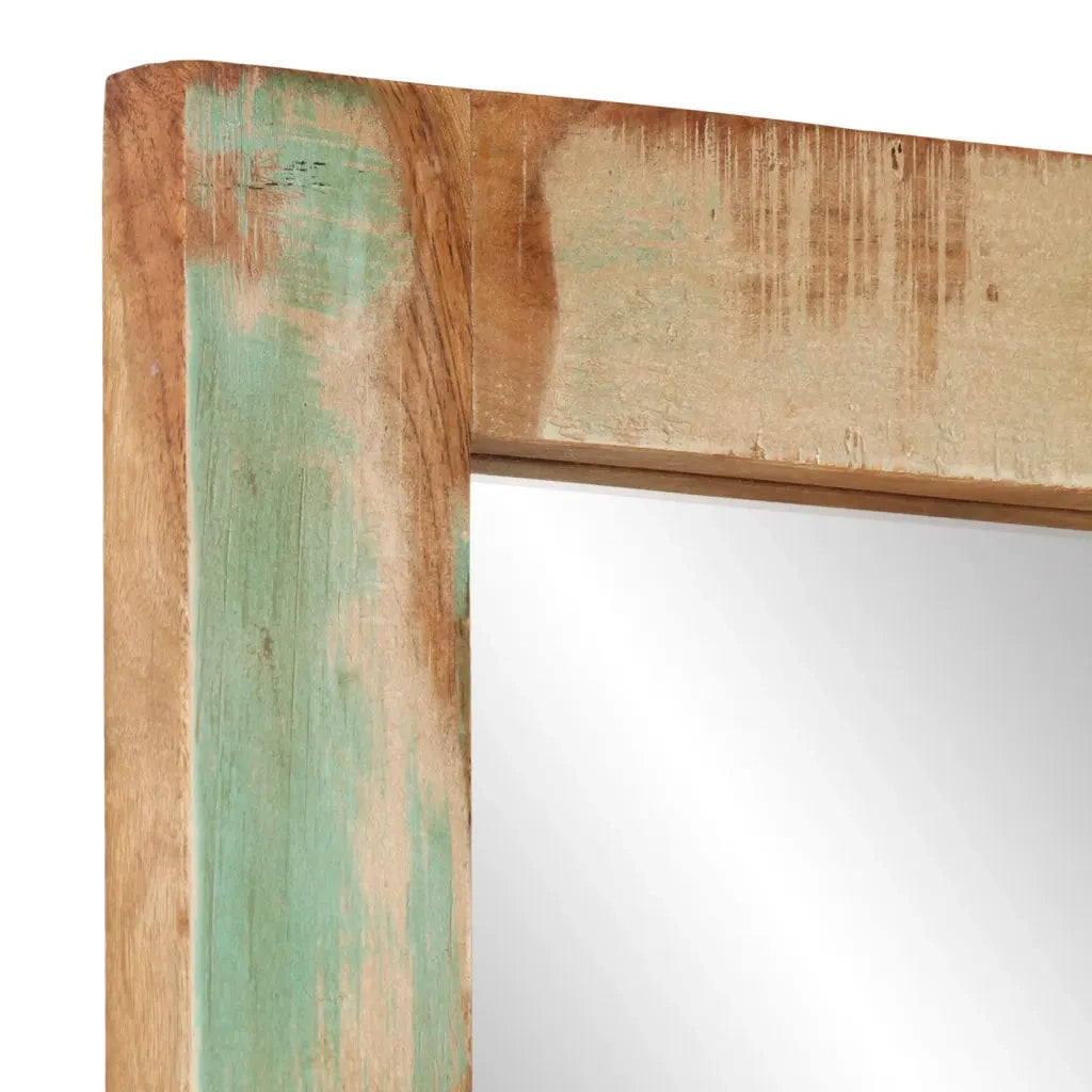 vidaXL Set Mobili da Bagno 2 pz in Legno Massello di Recupero