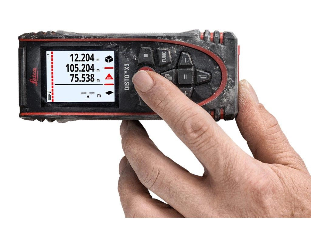 Leica DISTO X3 Distanziometro laser Nero 150 m