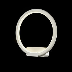 Lampada da parete Modern in Metallo Nola Bianco