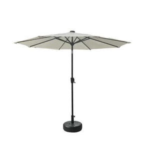 Ombrellone da Giardino Ø3xh2,4 m in Alluminio Benjamin Crema