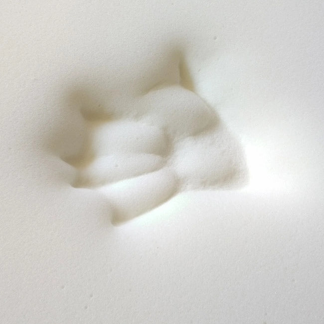 Topper materasso, sopramaterasso in memory foam, Alto 5 cm con tessuto anallergico antimicrobico sfoderabile, filato in ARGENTO - STAR FOAM PLUS francese 150x190
