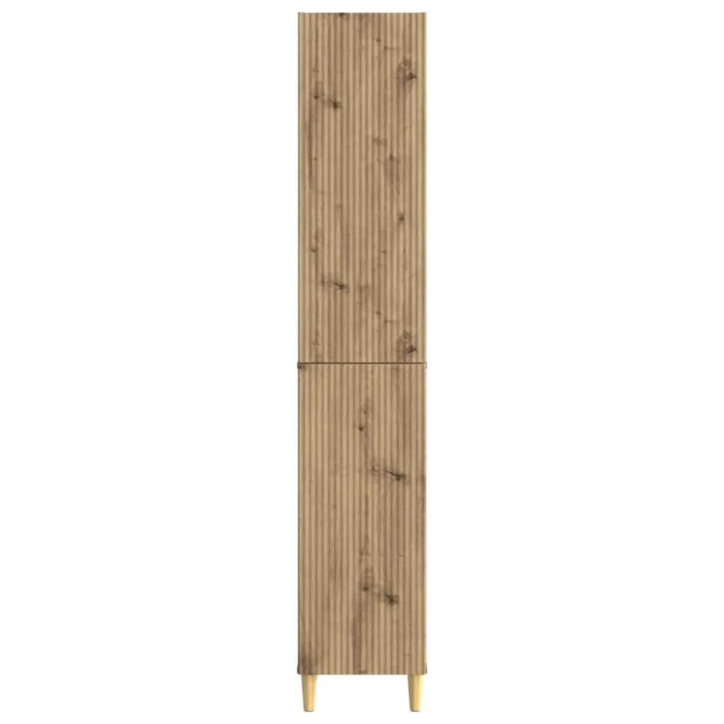 Set di armadi 2 pcs 33 x 34,5 x 90 cm Legno ingegnerizzato