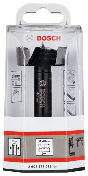 2608577019 - Punta Forstner da 40 mm 40 x 90 mm, d 10 mm, toothed-edge