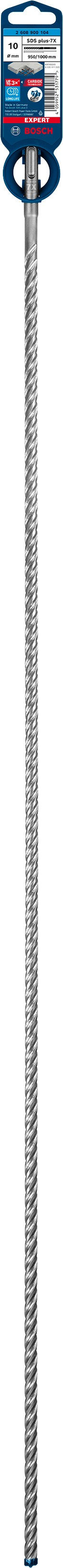 2608900104 - PUNTA BOSCH SDS PLUS 4 TAGLIENTI D.10mm X 950mm X 1.000mm