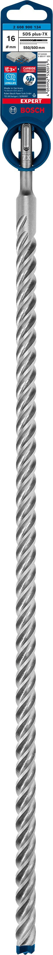 2608900134 - PUNTA BOSCH SDS PLUS 4 TAGLIENTI D.16mm X 550mm X 600mm