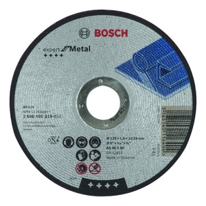 2608600219 - Mola da taglio diritta Expert for Metal AS 46 S BF, 125 mm, 1,6 mm