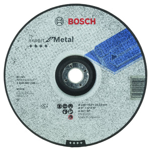2608600228 - Mola da sbavo a centro depresso Expert for Metal A 30 T BF, 230 mm, 6,0 mm