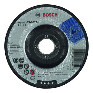2608600223 - Mola da sbavo a centro depresso Expert for Metal A 30 T BF, 125 mm, 6,0 mm