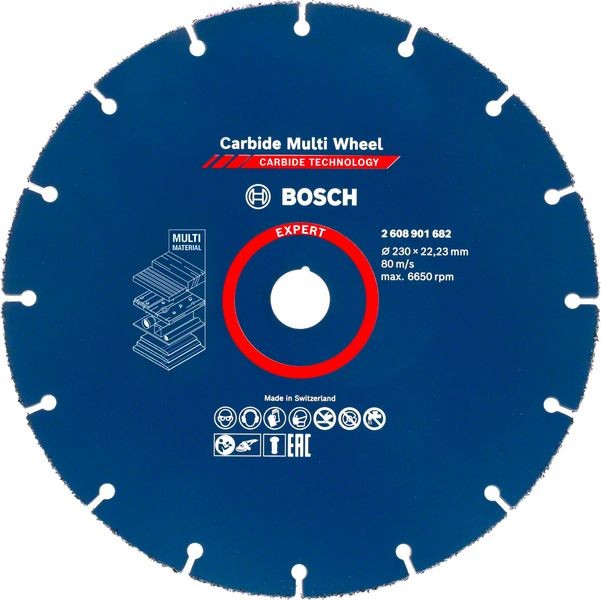 2608901682 - DISCO MULTIMATERIALE D.230mm PER SMERIGLIATRICI