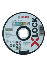 2608619269 - X-LOCK Multi Material 125x1x22,23 taglio dritto ACS 60 V BF, 125 mm, 1,0 mm