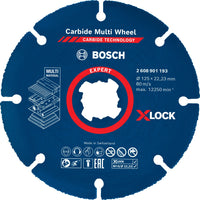 DISCO MULTIMATERIALE D.125mm X-LOCK X SMERIGLIATRICI - 2608901193