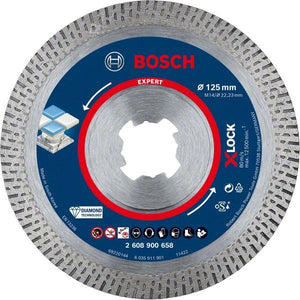 2608900658 - DISCO DIAMANTATO X CERAMICHE D.125mm PER SMERIGLIATRICI x L-LOCK