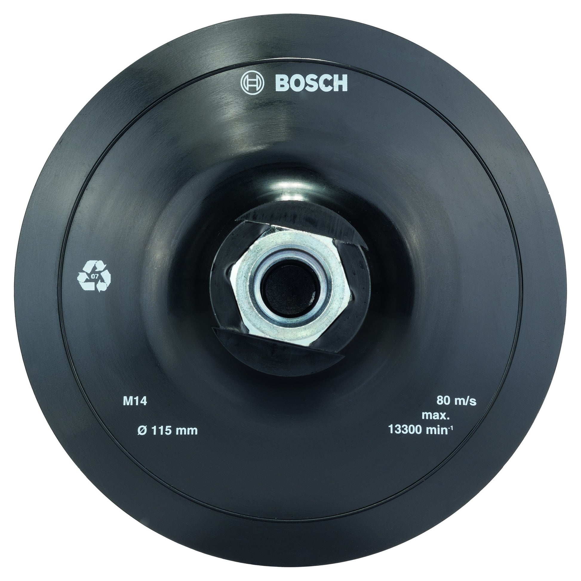 2608601076 - Platorello a strappo 115 mm 115 mm, 13.300 giri/min