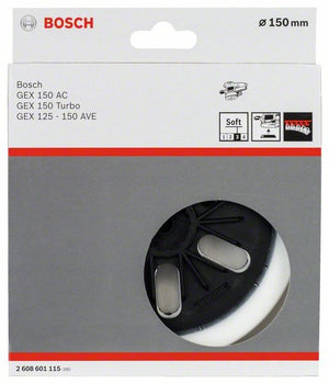 2608601115 - Platorello morbido, 150 mm Monta su GEX150AC , GEX 150 TURBO, GEX125-150AVE Bosch
