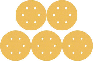 2608900817 - Fogli abrasivi C470 , confezione da 5pz , 150mm , P120 , EXPERT for WOOD+PAINT