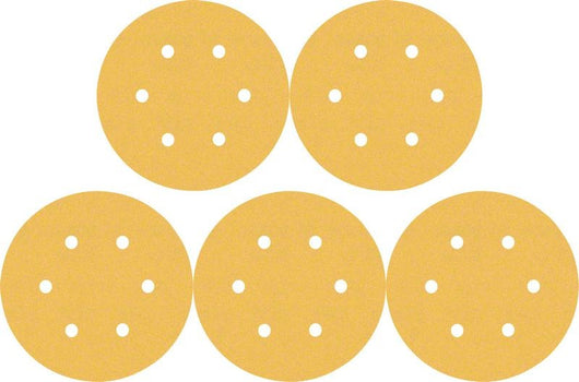 2608900817 - Fogli abrasivi C470 , confezione da 5pz , 150mm , P120 , EXPERT for WOOD+PAINT