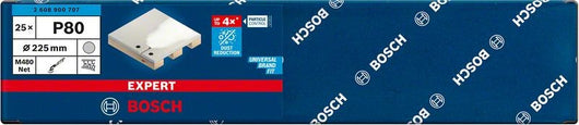 2608900707 - SET 25 FOGLI ABRASIVI BOSCH , D.225mm , P80