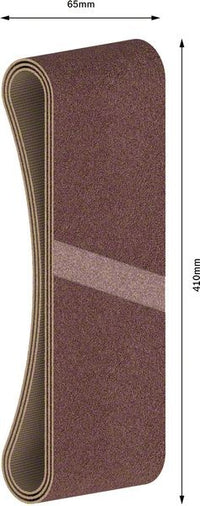 2608606021 - Set di nastri abrasivi da 3 pz. X440 65 x 410 mm, P180, BEST for LEGNO+VERNICE