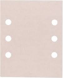 2608607453 - 10 FOGLI VELCRO BOSCH 115mm X 140mm P.180