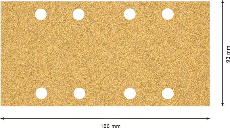 2608900853 - Set 10 fogli abrasivi C470, P40,93 x 186mm , EXPERT for LEGNO+VERNICE