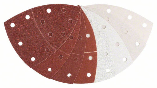 2608607417 - Set 25 fogli abrasivi C470 x 10 , C430 x 15 ,Ideale X legno+vernice