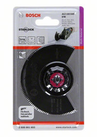 2608661693 - Lama segmentata per Multifunzione ,BIM con rettifica ondulata ACZ 100 SWB 100 mm, MULTIMATERiALE