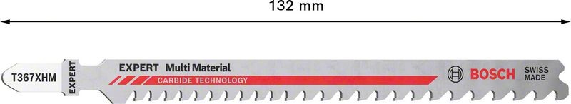 2608900560 - Set 3 lame per segheto alternativo T367 XHM EXPERT for multi materiale