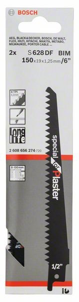 2608656274 - Set 2 lame per sega universale S 628 DF Special for Plaster