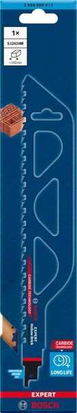 2608900417 - Lama per sega universale S1243 HM EXPERT for hollow brick