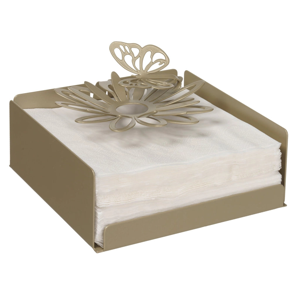 Portatovaglioli Margherite Bianco marmo