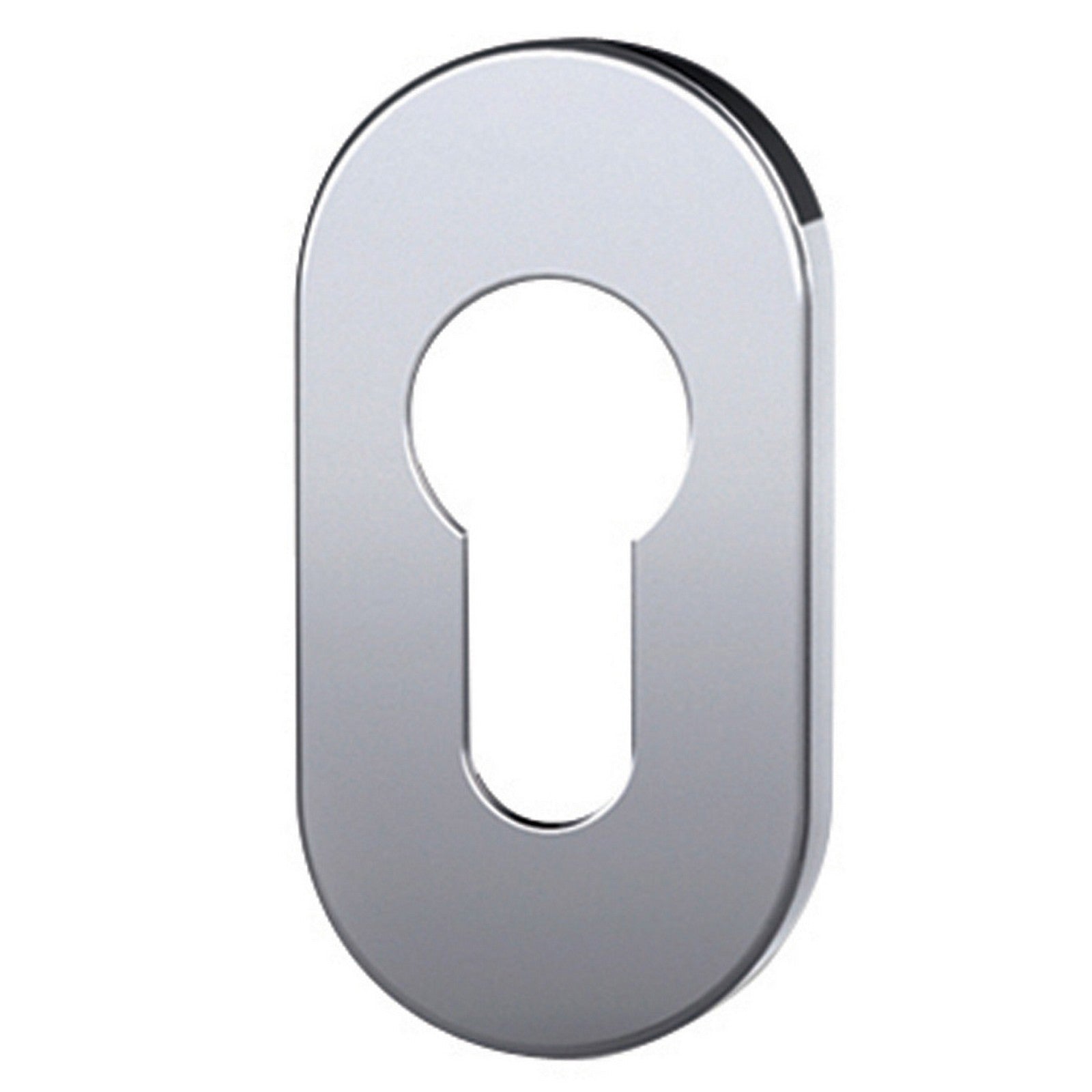 bocchetta ovale bassa(mm6) inox satinato foro yale cod:ferx.12997