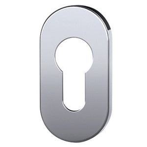 bocchetta ovale bassa(mm6) inox satinato foro yale cod:ferx.12997